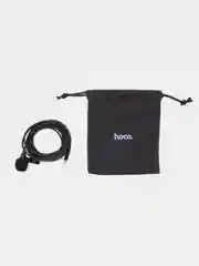 Микрофон петличный Hoco L14 Lightning, цвет черный, 2 м