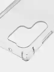 Прозрачный чехол для Samsung Galaxy S23 Ultra противоударный силиконовый ROSCO прозрачный с углами
