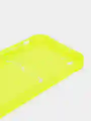 Желтый чехол для iPhone 7/8 Plus/XR/11/12/13/Pro/Pro Max, силиконовый, с карманом для карт