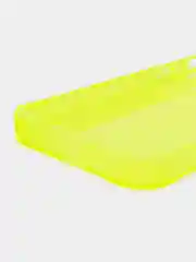 Желтый чехол для iPhone 7/8 Plus/XR/11/12/13/Pro/Pro Max, силиконовый, с карманом для карт
