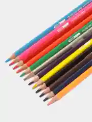 Карандаши цветные в металлической упаковке