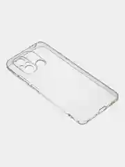 Чехол для Redmi 12C / Poco C55, прозрачный, силиконовый