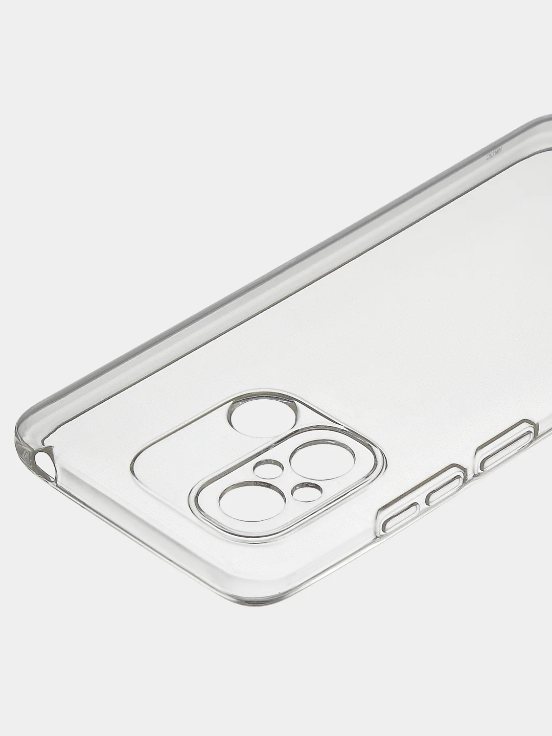 Чехол для Redmi 12C / Poco C55, прозрачный, силиконовый