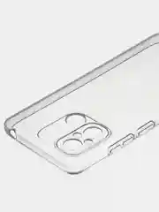 Чехол для Redmi 12C / Poco C55, прозрачный, силиконовый