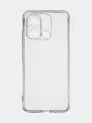 Чехол для Redmi 12C / Poco C55, прозрачный, силиконовый