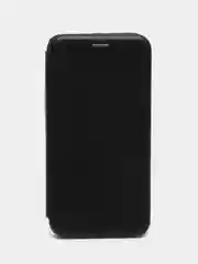 Черный чехол книжка Huawei Honor 8C (Хуавей Хонор 8С)