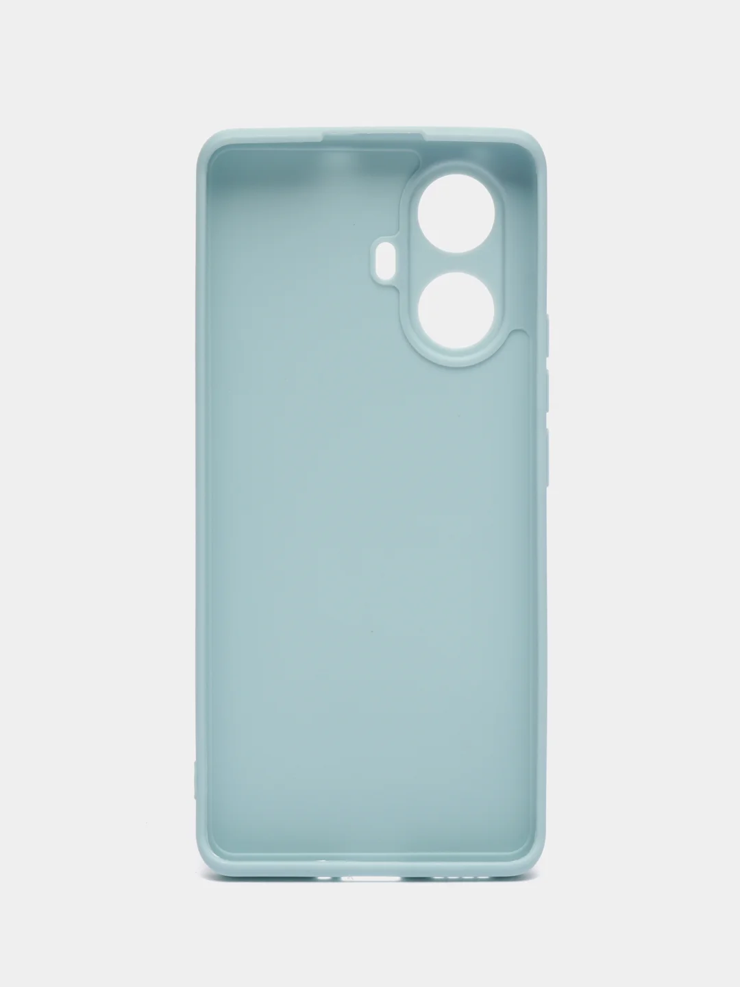 Светло-синий силиконовый чехол для Realme 10 Pro+ / 10 Pro Plus (Реалми 10 Про Плюс 5 Джи), прозрачный