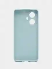 Светло-синий силиконовый чехол для Realme 10 Pro+  / 10 Pro Plus (Реалми 10 Про Плюс 5 Джи), прозрачный