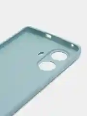 Светло-синий силиконовый чехол для Realme 10 Pro+  / 10 Pro Plus (Реалми 10 Про Плюс 5 Джи), прозрачный