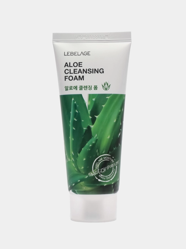 Пенка для умывания Lebelage Aloe Cleansing Foam, с экстрактом алоэ вера, 100 мл