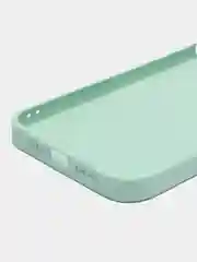 Бирюзовый чехол для айфон со стеклянной панелью iPhone 11, 12, 13, 14, Pro, 12 Pro Max, 14 Pro