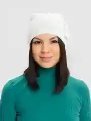 Молочный шапка женская
