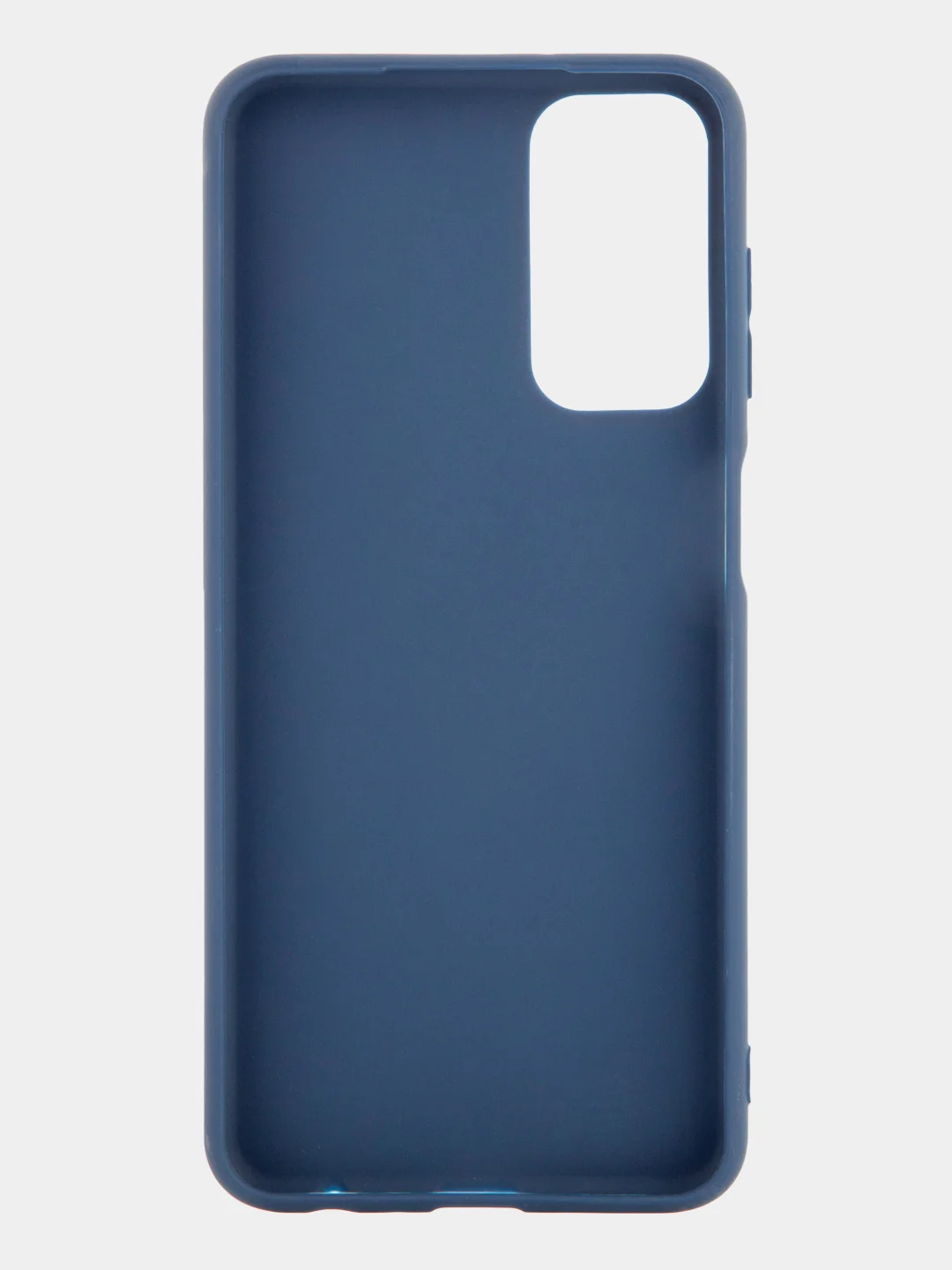 Синий чехол ROSCO для Samsung Galaxy M13, матовый, силиконовый, бортик вокруг камер