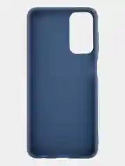 Синий чехол ROSCO для Samsung Galaxy M13, матовый, силиконовый, бортик вокруг камер