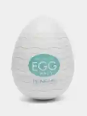 Голубой мужской мастурбатор - яйцо Tenga EGG, 6 разновидностей