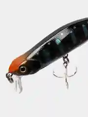 Черный рыболовный воблер "Минноу" (Minnow), 10 см, 12 г, 6 цветов