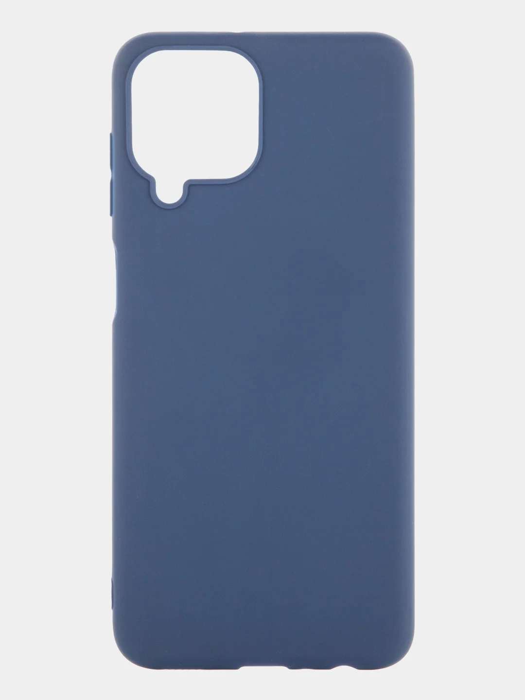 Синий чехол ROSCO для Samsung Galaxy M33, матовый, силиконовый, бортик вокруг камер