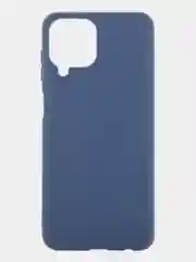Синий чехол ROSCO для Samsung Galaxy M33, матовый, силиконовый, бортик вокруг камер