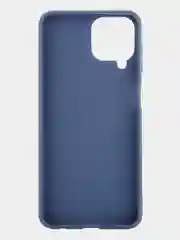 Синий чехол ROSCO для Samsung Galaxy M33, матовый, силиконовый, бортик вокруг камер