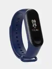 Черный силиконовый ремешок для Xiaomi Mi Band 3, Mi Band 4, ми банд 3/4