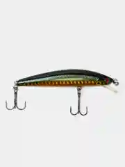 Зеленый рыболовный воблер "Минноу" (Minnow), 8 см, 8 г, 5 цветов