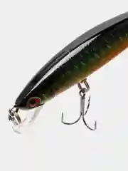 Зеленый рыболовный воблер "Минноу" (Minnow), 8 см, 8 г, 5 цветов