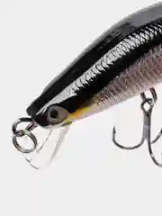 Серебряный рыболовный воблер "Минноу" (Minnow), 7,5 см, 7,5 г, 10 цветов