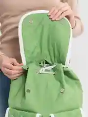 Зеленый рюкзак женский болоньевый