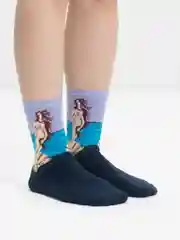 Индиго носки унисекс, мужские, женские с принтом мультперсонажи