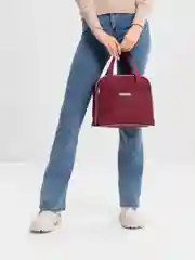 Бордовый сумка женская повседневная