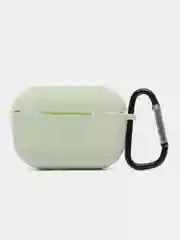 Мятный силиконовый чехол для наушников Apple Airpods Pro