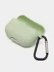 Мятный силиконовый чехол для наушников Apple Airpods Pro