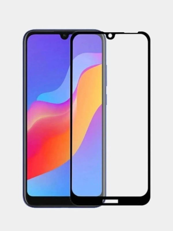 Защитное стекло 9D Honor 8A / 8A Prime / Huawei  Y6 2019 / Y6 Prime 2019 / Y6s, Хонор 8А