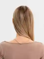 Серебряный цепочка на шею, многослойная
