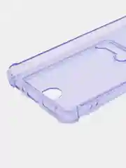 Лавандовый чехол для Realme C30 C30s Narzo 50i Prime Реалми С30 Нарзо прозрачный с карманом для карты