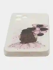 Пудровый чехол с рисунком на Realme C35 (Реалми С35)