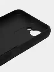 Угольный чехол для Realme C30 C30s Narzo 50i Prime Реалми С30 С30С Нарзо с металлической подставкой