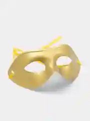 Золотой маска карнавальная "Мафия"