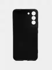 Черный чехол силиконовый для Samsung Galaxy S22 Plus, Самсунг Галакси С22 Плюс