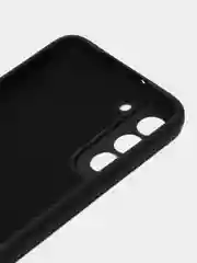 Черный чехол силиконовый для Samsung Galaxy S22 Plus, Самсунг Галакси С22 Плюс