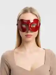 Красный маска карнавальная "Мафия"