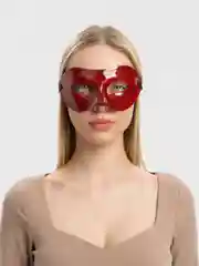 Красный маска карнавальная "Мафия".