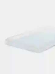 Светло-синий силиконовый чехол на Tecno Camon 19 Neo / Текно Камон 19 Нео с рисунком, защита камеры