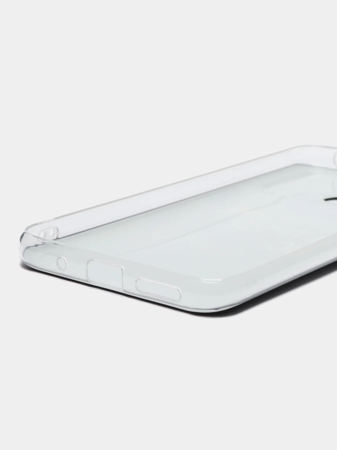 Тёмно-коричневый силиконовый чехол на Xiaomi Poco C40 / Сяоми Поко С40 прозрачный с рисунком, защита камеры
