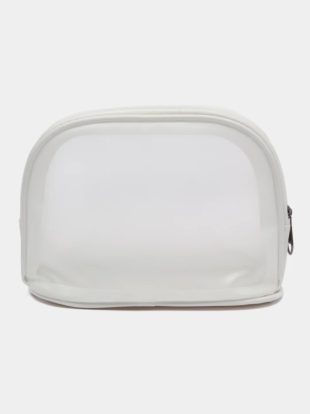 Белый косметичка водонепроницаемая, полупрозрачная Washbag