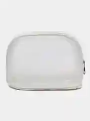 Белый косметичка водонепроницаемая, полупрозрачная Washbag