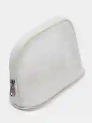Белый косметичка водонепроницаемая, полупрозрачная Washbag