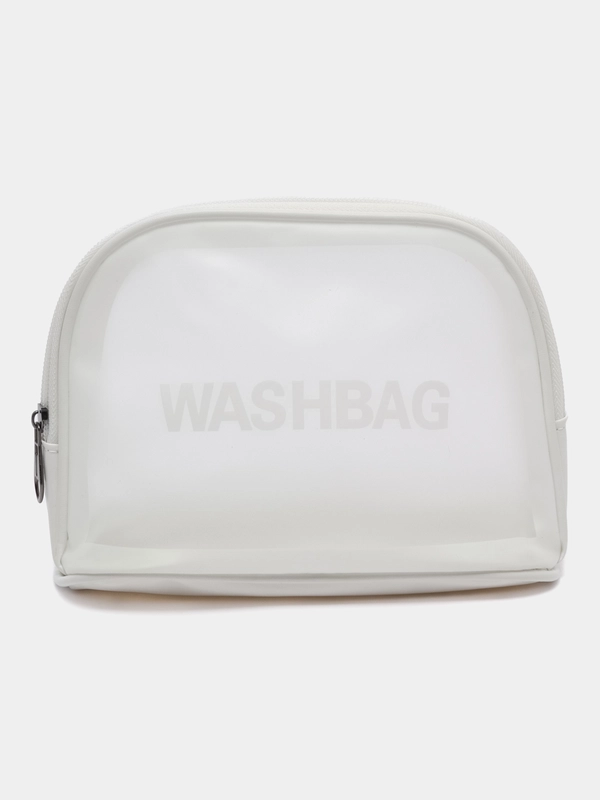 Косметичка водонепроницаемая, полупрозрачная Washbag