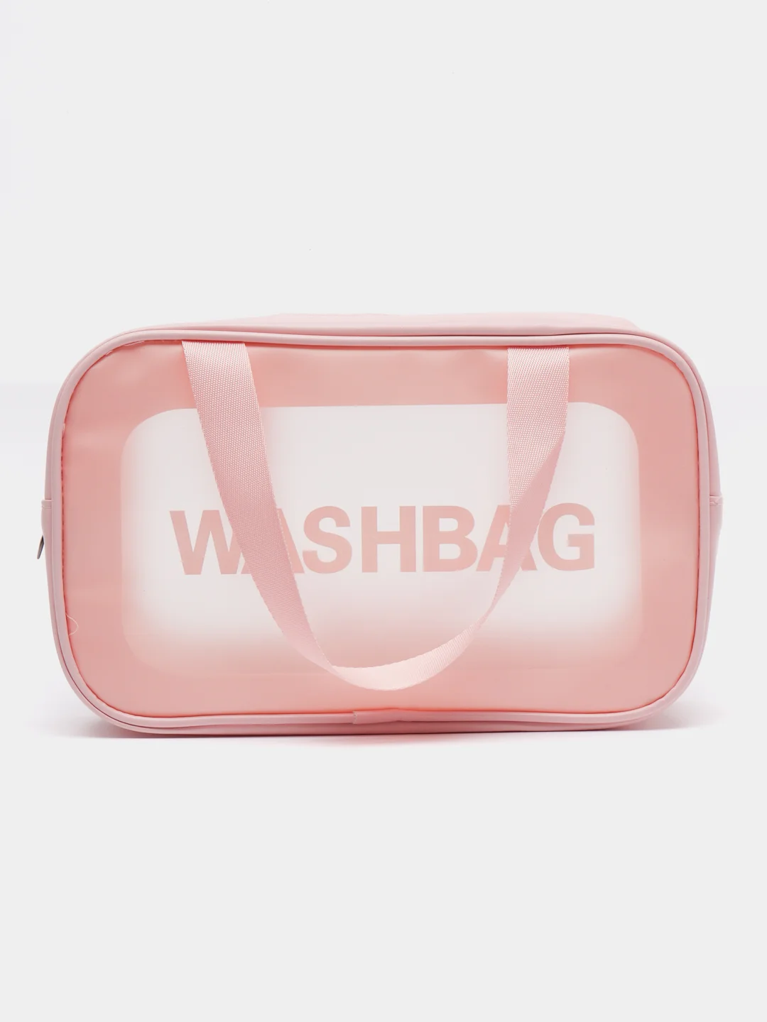 Розовый косметичка водонепроницаемая Washbag, прозрачная, для бассейна