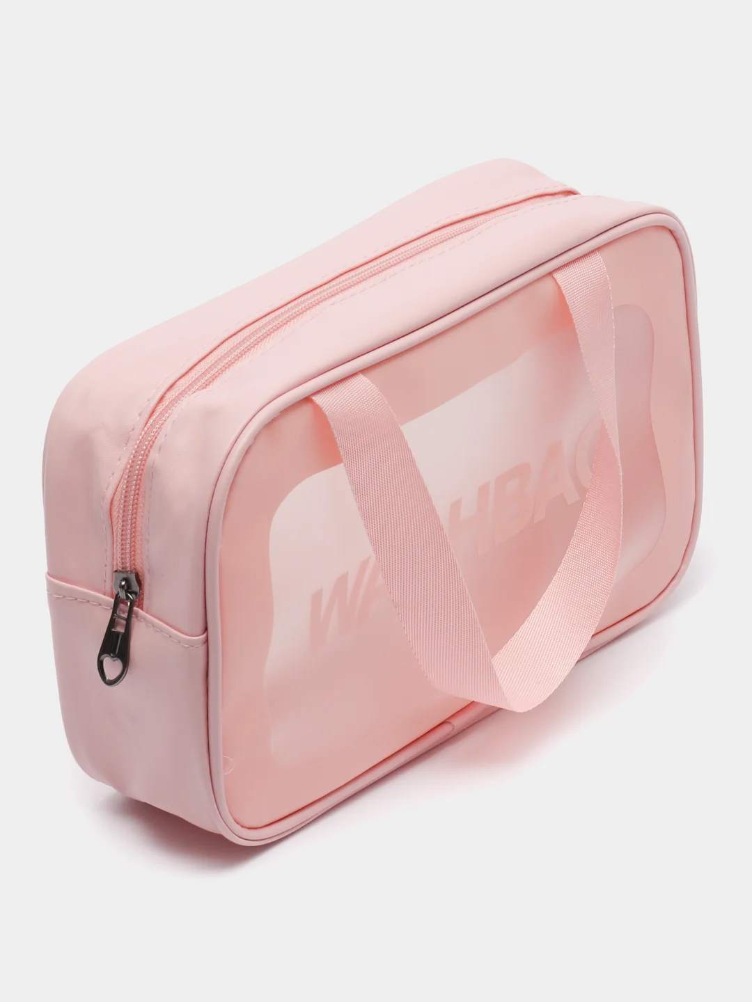 Розовый косметичка водонепроницаемая Washbag, прозрачная, для бассейна